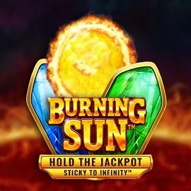 Burning Sun online game logo by Wazdan on beefcasinoo.eu