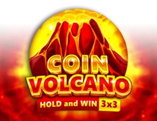 Coin Volcano slot logo by 3 Oaks Gaming at Beef Casino