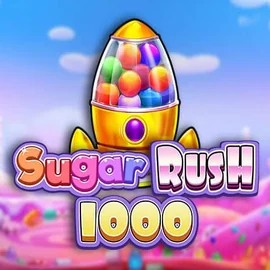 Logo of Sugar Rush 1000 from Pragmatic Play at Beef Casino