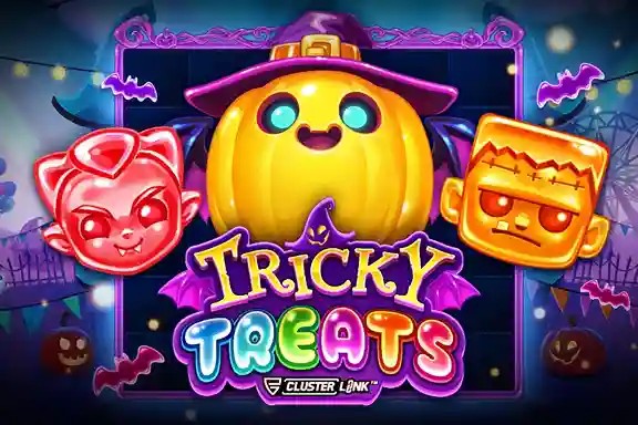 Slots logo of Tricky Treats from Push Gaming at Beef Casino